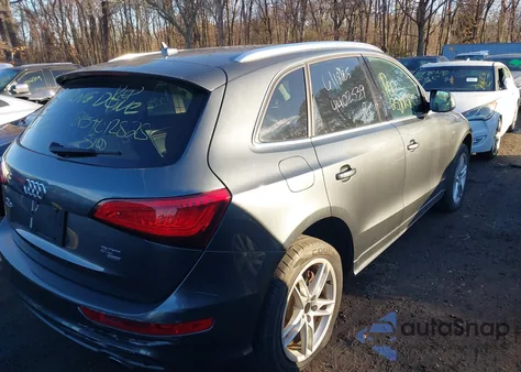 2014 Audi Q5 3.0T Premium Plus from USA, damaged, VIN WA1DGAFP1EA061411
